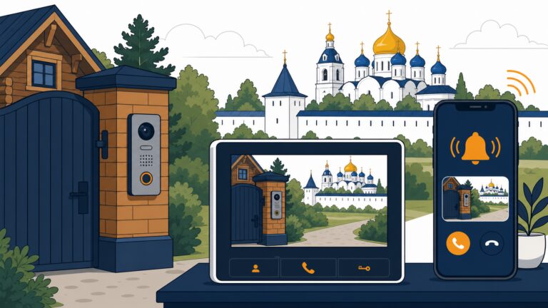 Установка видеодомофона в Сергиевом Посаде Установка видеодомофона в Сергиевом Посаде